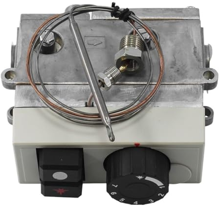 710 kommersiell wok ångugn gastemperaturregleringsventil 1 st temperaturregulator 120 till 200 grader Celsius