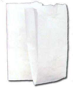 Dalbags - Sacchetti di Carta Bianchi - Formato cm. 17x38- Scatola da Pz.200 - Sacchetti in Carta kraft Bianca per Alimenti