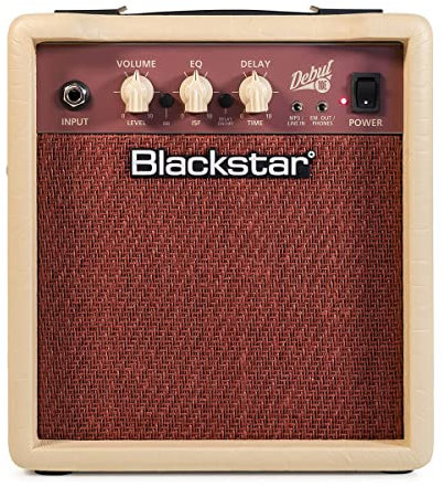 Blackstar Debut 10E Anfänger Praxis E-Gitarre Verstärker Combo mit Delay-Effekt 10 Watt Kopfhörer-Eingang / Line-In MP3-Wiedergabe
