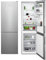 AEG RCB632E4MM - Frigorífico y congelador independiente Serie 6000 con TwinTech, 1860 mm, congelador inferior, 330 L, NoFrost, color: puertas de acero inoxidable, laterales grises