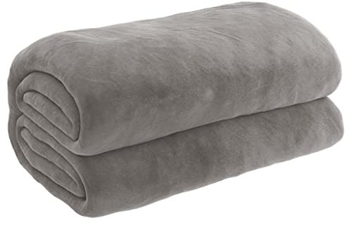 vidaXL Manta con Peso con Funda Tela Gris 200x220 cm 9 kg