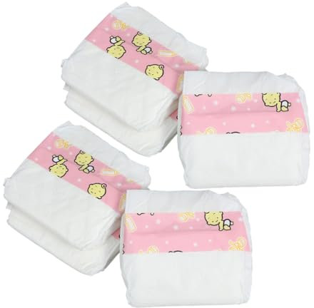 FUNNETOYU 6stücke Puppenwindeln Rollenspiel Zubehör Für Puppen Für Gerne Ihre Puppen Umkleiden Und Spielen Für Kreative Spielzeiten