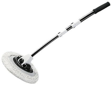 ZDETGU Teleskopisk Biltvättborste med Mikrofiber för Repor på Fordon och Ytor