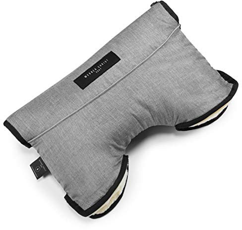 Kinderwagen-Muff aus Lammfell von WERNER CHRIST BABY - MOFFY ist der ideale Handwärmer für Buggys aus medizinischem Fell, einfache Handhabung, Handmuff in grigio