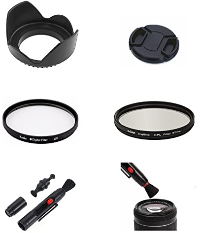 SK8 Kamera-Objektiv-Set, 58 mm Durchmesser, UV-CPL-Filterpinsel-Set für Sigma 70-300 mm f/4-5.6 APO DG Makro-Objektiv und Sigma 70-300 mm f/4-5.6 DG Makro-Objektiv