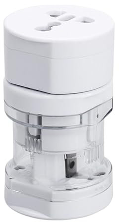 Adattatore da viaggio - Adattatore per prese a muro con porte di ricarica, da viaggio, presa di conversione con protezione contro le sovratensioni per piccoli dispositivi