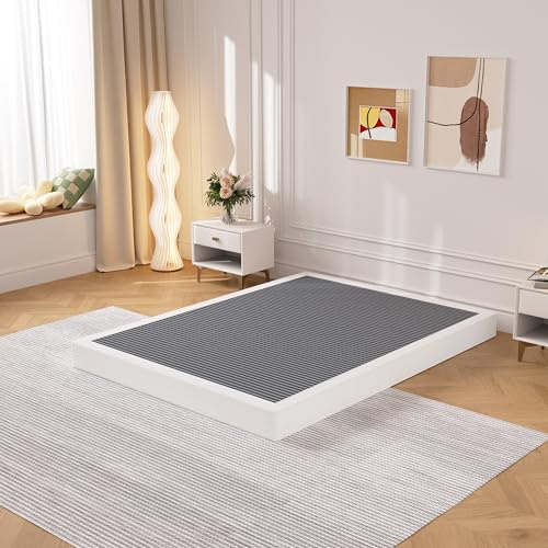 THEARK Queen Box Spring 5 Inch, 3000lbs Heavy Duty Box Spring Queen Size Metal Mattress Foundation, Easy Assembly, Noise Free