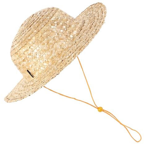 BESTonZON Niños Estilo Granjero Tejido Protección UV Transpirable Ajustable para Actividades Al Aire Libre Diámetro 35 Cm