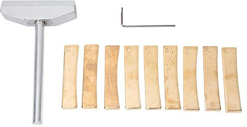 Alomejor Tastiera Inserto Caul con Pressa Caul e Accessorio Chiave Set di Strumenti per di Chitarra Elettrica