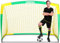 BAYINBULAK Porta da Calcio per Bambini per Rete da Calcio Allenamento Regalo del Festival (5'x3.6', Giallo+Verde)-1 Pack