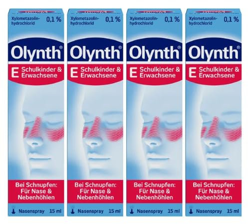 OLYNTH 0,1% für Erwachsene Nasendosierspray (4x15 ml)