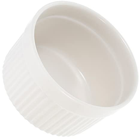 PAMINGONO Tazón De Cerámica Para Hornear De Ramequines Para Pudding y Postres Para Cocción Al Horno y Presentación De Repostería Fácil De Limpiar y