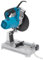 Kappsäge 1200W Metall-Trennsäge 5200 RPM Einstellbarer Schnitt 0°-45° Metallschneiden Kappsäge von Holz Stahl Wänden Böden Metalloberflächen (Blau)