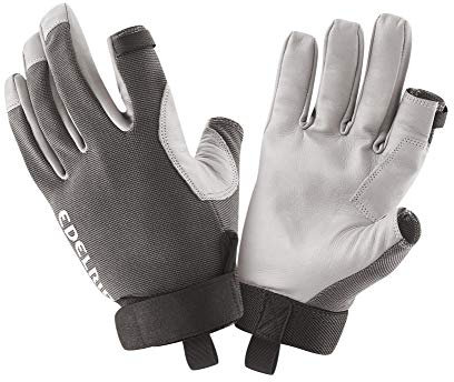 Edelrid Unisex – Erwachsene Work Glove Closed II, Titan, L