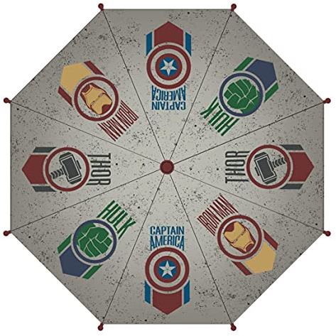 Cerdá - Paraguas Automático Niño Avengers - Licencia Oficial Marvel