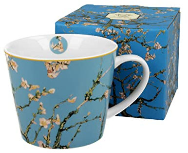 DUO ART GALLERY Jumbobecher 610 ml ALMOND BLOSSOM New Bone China Porzellan