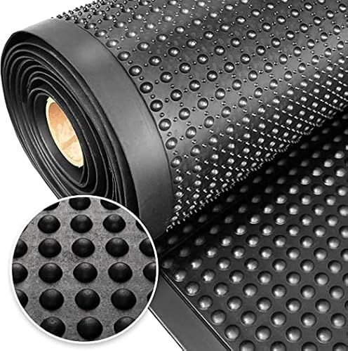 Tapis de travail Bubble| Tapis anti-fatigue pour poste debout| Tapis de sol ergonomique| Tapis de confort imperméable, résistant aux intempéries| Tapis de poste travail amortissant KARAT (90 x 250 cm)