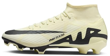 NIKE Zoom Superfly 9 Academy Soccer Shoe Lemonade/Black 10