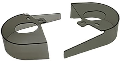 Amagogo Fahrradkettenschutz, Fahrradkettenschutz, tragbarer Ersatz, Fahrradkettenschutz, Fahrradkettenschutzschale für den Außenbereich, Schwarz