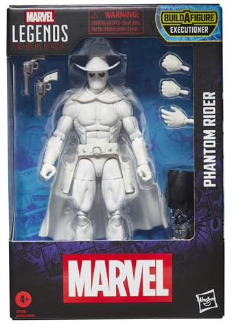 Marvel Legends Series Phantom Rider, Ghost Rider and Avengers Comics Collectible 6-Inch Scale Action