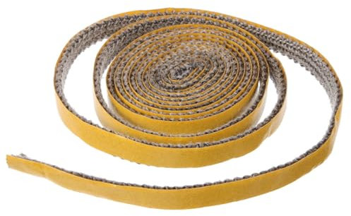 ABOOFAN Joint de Poêle à Auto-Adhésif 1 Rouleau 2 CM Épaisseur Fibre de Verre Installation Facile Accessoires pour Cheminée Remplacement de Joint