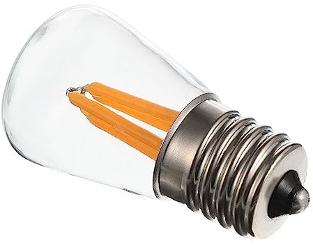 LOORGVEL Bombilla Led Para Refrigerador y Lámpara Vintage E17 220v 2700k Cálida Sin Parpadeos Iluminación Hogar 1 Unidad Uso Prolongado