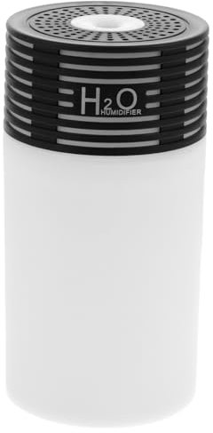 HIAKDOFT Humidificador De Aire Portátil Mini Usb, Tamaño Pequeño, Material Abs y Pet, Función De Pulverización De Niebla, Para Coche y Dormitorio, Humidificador Creativo y Atomizador Portátil