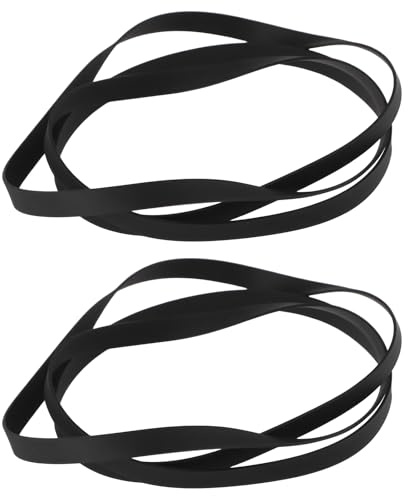 Briny River 2Pcs Turntable Drive Belt 600x5mm Compatible with Pioneer PL-12D PL-15D PL-100 PL-112D PL-117D Record Player Replacement