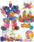 KALAHOL 115pcs Intelligent Magnetic Building Blocks Set, Creative Educational Construction Toys Set for Kids Game, Unique Travel Series Magnetic Tiles for Kids, 88pcs and 24 Castle Cards Set Gift Box