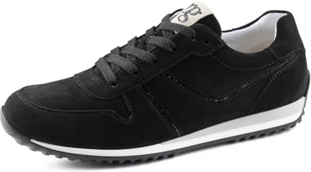 Paul Green Sneaker da donna super morbide con plantare intercambiabile, da donna, bassa, plantare intercambiabile, Nero 02x, 39 EU