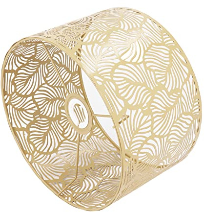 Abat-jour moderne de style simple pour décoration d'intérieur - Ampoules E14 E27 (doré)