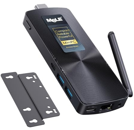 MeLE PCG02 PC Stick Sin Ventilador, N100 8GB 128GB, Windows 11 Pro, Dual HDMI