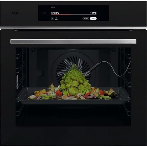 AEG 9000 ProAssist TT9PB831AT Built In Electric Single Oven with Pyrolytic Cleaning - Matt Black - A++ Rated