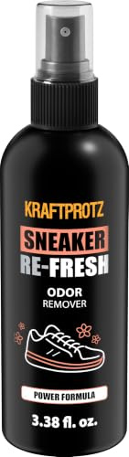 Sneaker Re-Fresh Odor Remover 3.38 fl oz - Shoe Deodorizer Footwear Spray