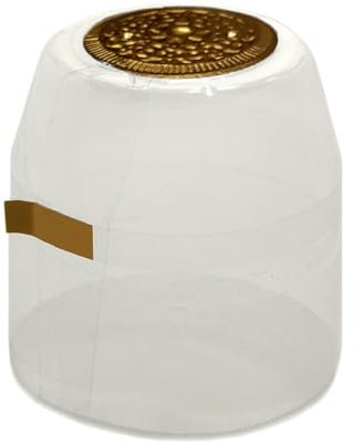 25x Schrumpfkapsel für Apothekerflasche Verschluss Kapsel Siegel gold Universalgröße