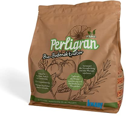 Perligran organic - Bio-Bodenaktivator - 5 Liter - verbessert Wurzelbildung und Pflanzenwachstum