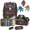 Scout Alpha Safety Light Schulranzen-Set 4tlg.