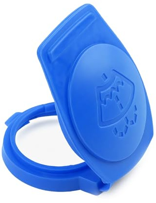 tiyiyok Tapa de Tanque de Lavaparabrisas, Tapa del Depósito de Líquido Limpiaparabrisas, Apropiado para la Mayoría de los Modelos de Automóviles, 3Q0955455, Azul
