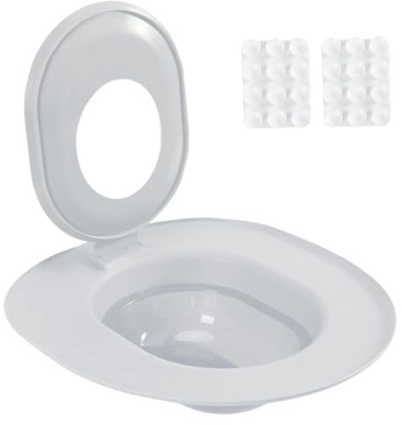 Caja de Arena para Gatos, Kit de Entrenamiento de Inodoro para Gatos, Asiento de Inodoro de plástico extraíble Reutilizable con ventosas, Orinal Seguro para Tienda de Mascotas en casa