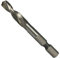 Weischer® - HSS-G Gewindebohrer Kombi M10 | Bit Satz 1/4'' | Gewindeschneider Einschnittgewindebohrer Bohrer Senker | für Metall, Stahl, Eisen | stabil & bruchfest