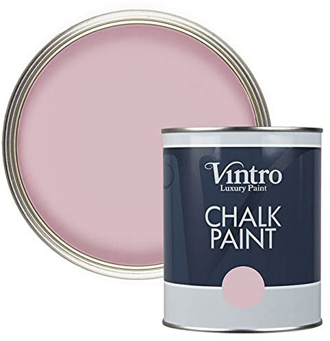 Chalk Paint | Olivia (Pink) | 1 Litre | Furniture Paint | Shabby Chic | Upcycle | Decorate | Ultra Matt Finish