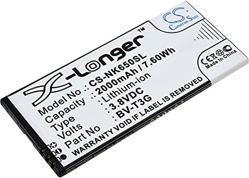 Akku für Handy, Smartphone Microsoft Lumia 650, 3,8V, Li-Ion