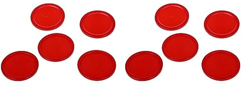 Booso 10 Stück 5 Mini Air Hockey Tisch Pucks 50 mm Kinder Tisch Neu