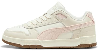 PUMA Unisex Adults RBD Game Low Sneaker, Alpine Snow-Island Pink-Frosted Ivory, 11 UK
