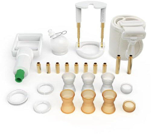 Guspiun Männer Einstellbar Penispumpen Saugkraft Vakuumpumpe Set Penispumpentrainer Für Penisverlängerung und Potenzsteigerung SM Männer Erotik Erektionzhilfe Sexspielzeug