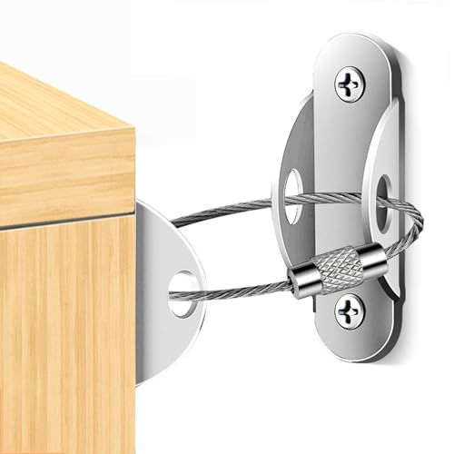 Barnsäkerhetsmöbler Väggremmar,Barnsäkerhetsmöbler Väggremmar Säkra möbler | TV-säkerhetsremmar Justerbar Robust Heavy Duty-kontakt, vältningsskydd, enkel installation, för barn, f