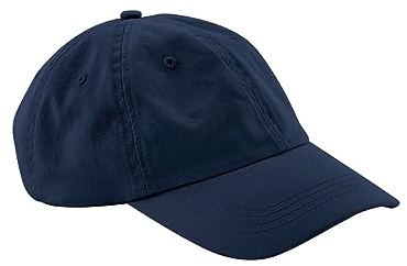Beechfield® B652N Organic Cotton 6 Panel Dad Cap - Navy