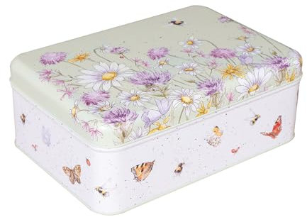 Wrendale Dose rechteckig Bee & Butterfly - 22cm