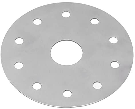 Disk Heat Diffuser Plate Stainless Steel Heat Diffuser Induction Converter Disk Steaming Rice for Gas Stove Glass Cooktop and Magnetic Cookware (Diameter 12.3CM)