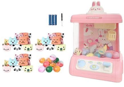 CoudarTitie Macchina Acchiappa-Caramelle per Bambini, Distributore di Caramelle, con Luci E Suoni, Distributore di, Giocattolo, Gioco Elettronico Acchiappa-, Stile C